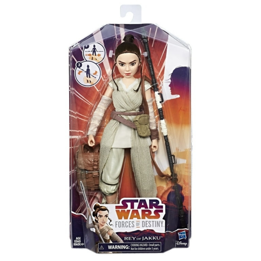 NIB Star Wars: Forces of Destiny Rey of Jakku